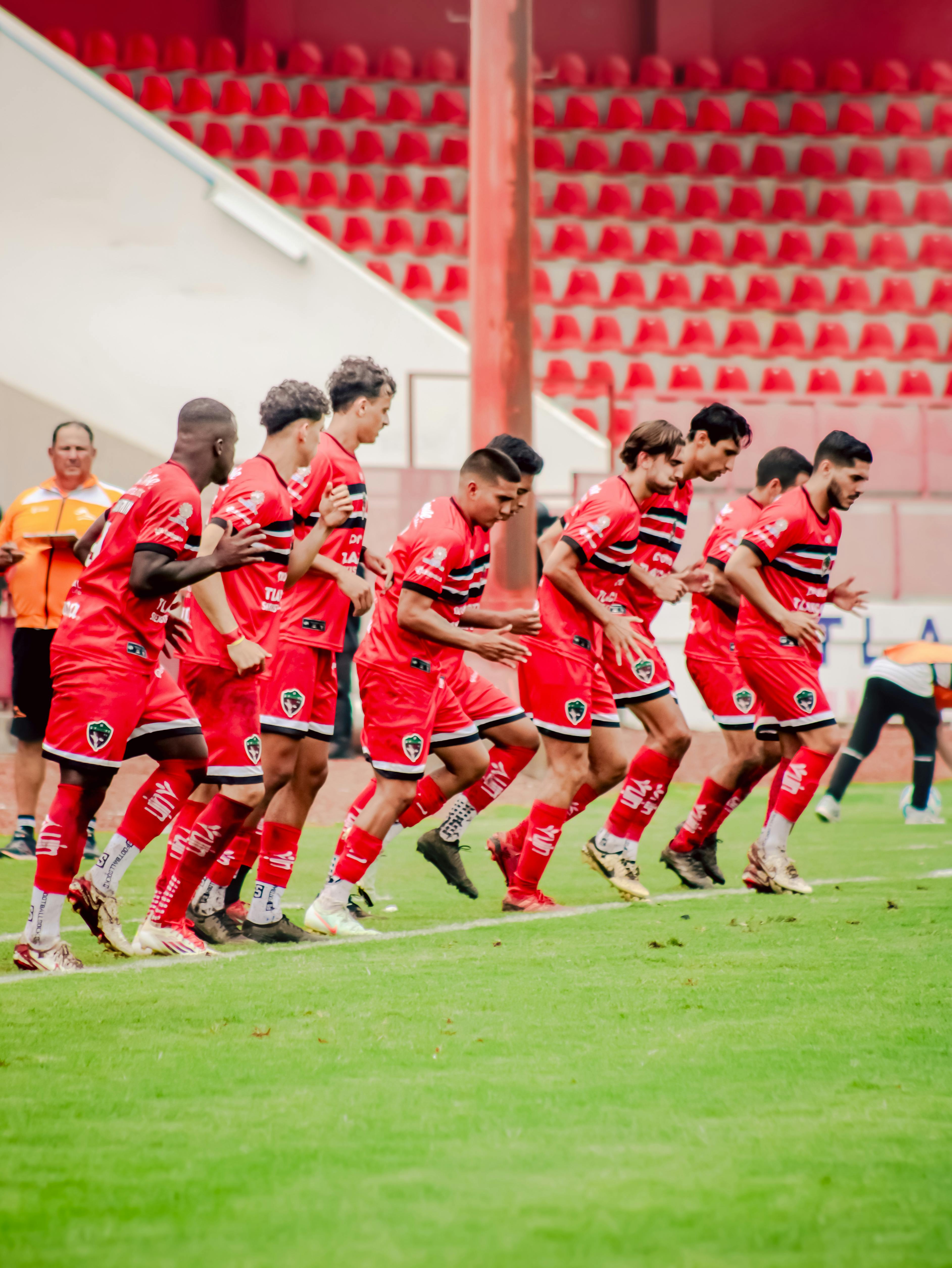 Athletes travelling to a professional training-camp destination